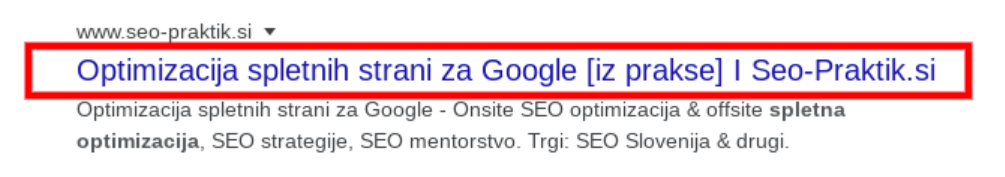 seo naslov