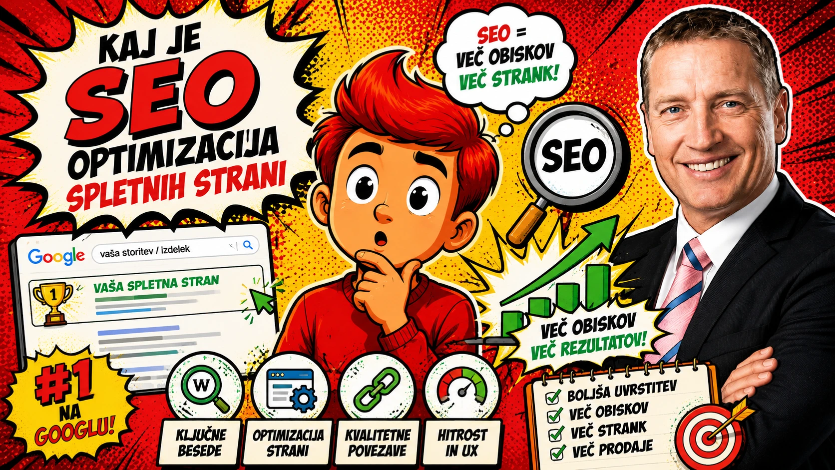 Kaj je SEO optimizacija spletnih strani