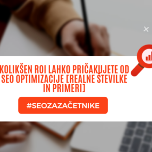 Kolikšen ROI lahko pričakujete od SEO optimizacije [realne številke in primeri]