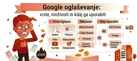 Google oglaševanje [vrste, možnosti in kdaj ga uporabiti]