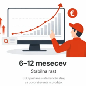 seo rezultat 6 - 12 mesecev
