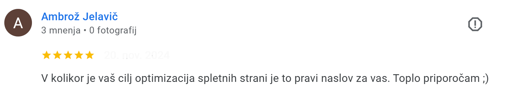 optimizacijastrani SEO Praktik mnenje