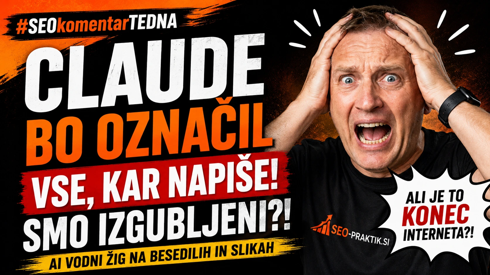 Claude bo svoje AI vsebine označeval z nevidnim vodnim žigom