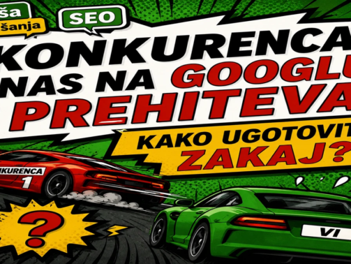 konkurenca prehiteva na googlu zakaj