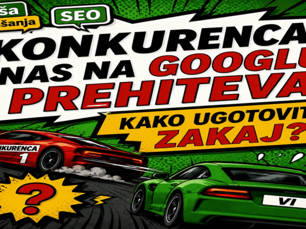konkurenca prehiteva na googlu zakaj