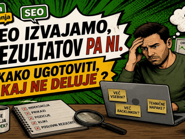 seo ne prinaša rezultatov